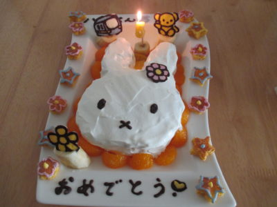 誕生日に子供が大喜びしたキャラクターの手作りケーキのレシピをご紹介
