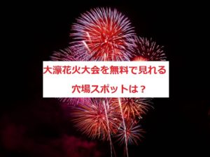 大濠花火大会 穴場スポット11選 無料で見れるお勧めの場所は ママと子供のｈａｐｐｙ ｌｉｆｅ