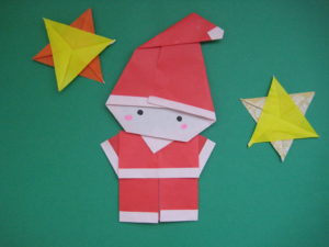 サンタクロースの全身の折り紙 サンタのかわいい 簡単な折り方 3歳児さんにもオススメ ママと子供のｈａｐｐｙ ｌｉｆｅ