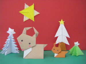 折り紙でトナカイの折り方 簡単にかわいいクリスマス飾りが完成