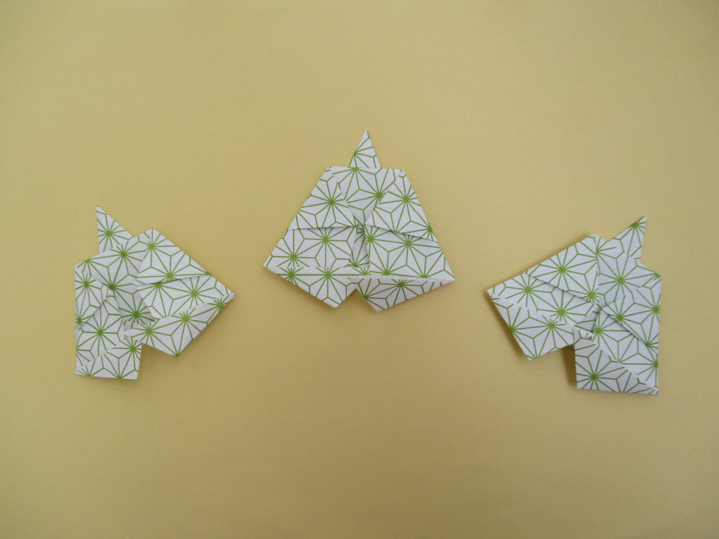 ひな祭りの折り紙 仕丁 しちょう を簡単に折ってみよう